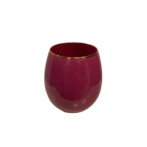 Sugar Plum Wine Glass