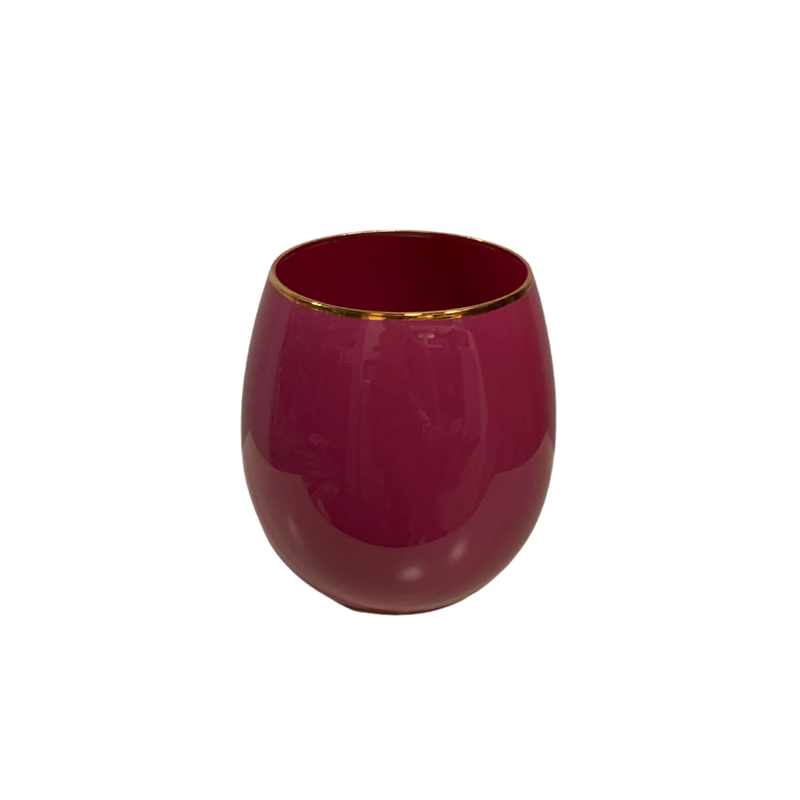 Sugar Plum Wine Glass