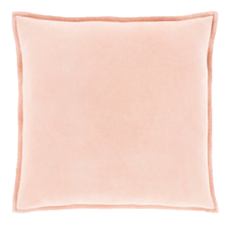 Peach Velvet Pillow-Pillow-Dwell Chic