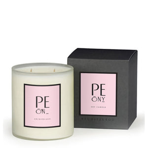 PEONY BOXED CANDLE-Candle-Dwell Chic